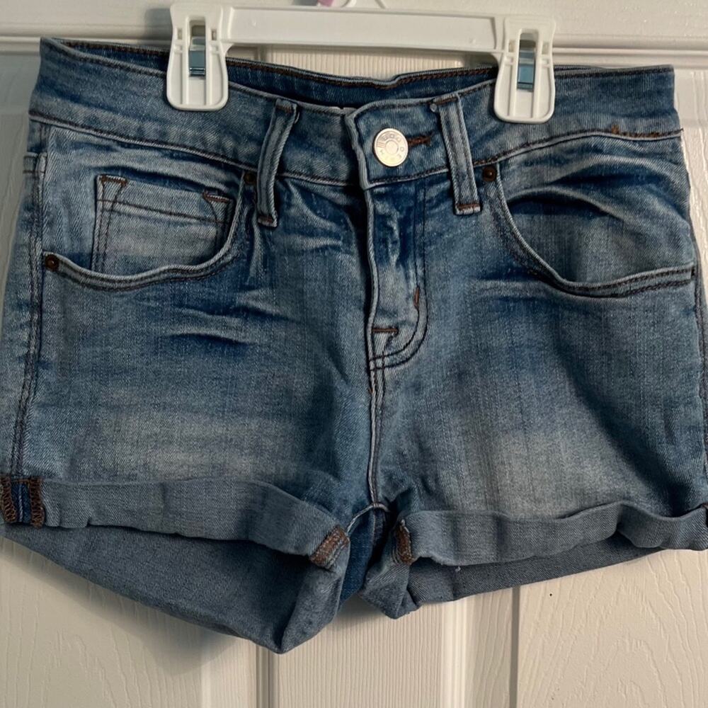 Bdg Jean Shorts Womens SIze 25 mid Rise Pocket Shortie Denim Urban Outfitters